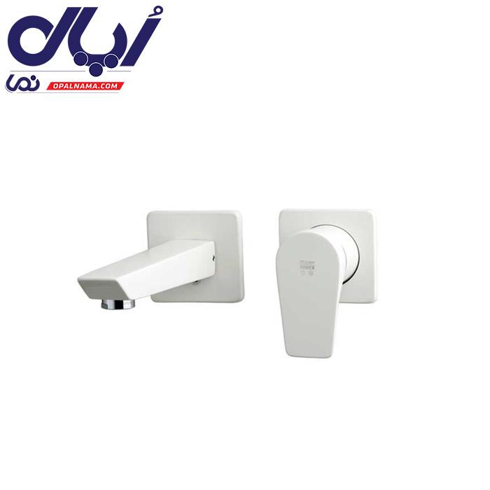شیر توکار روشویی تیپ 2 ورونا مشکی کی دبلیو سی
